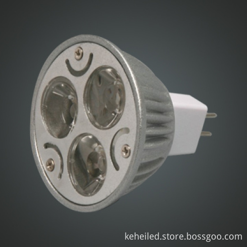 High power LED spotlight MR16/GU10/E27 6W GU5.3 with dimmable function